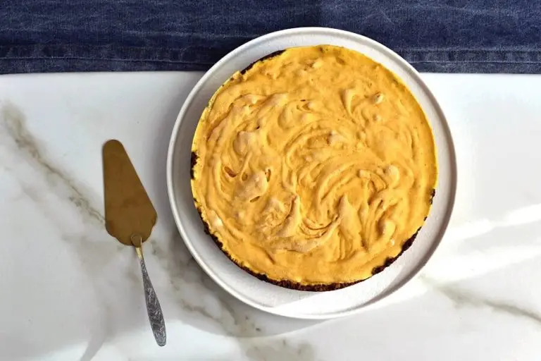 Step 8 - Frozen Pumpkin Mousse Pie