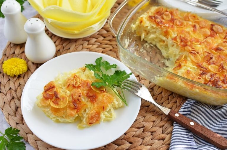 Step 7 - Funeral Potatoes (Utah Potato Casserole)