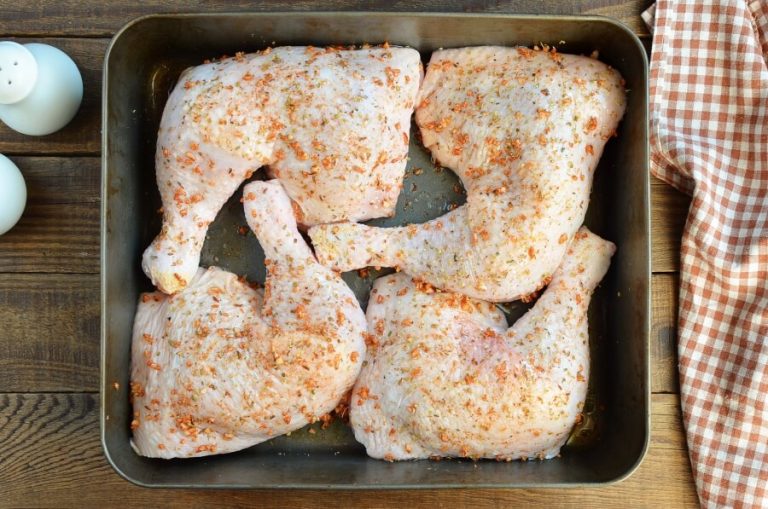 Step 3 - Garlic Roasted Chicken Leg Quarters