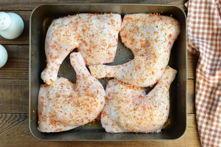 Step 3 - Garlic Roasted Chicken Leg Quarters