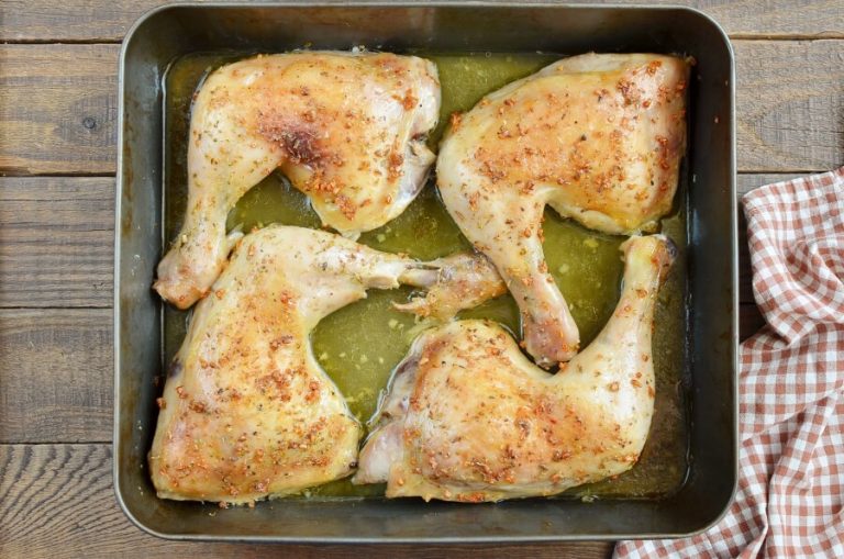 Step 5 - Garlic Roasted Chicken Leg Quarters