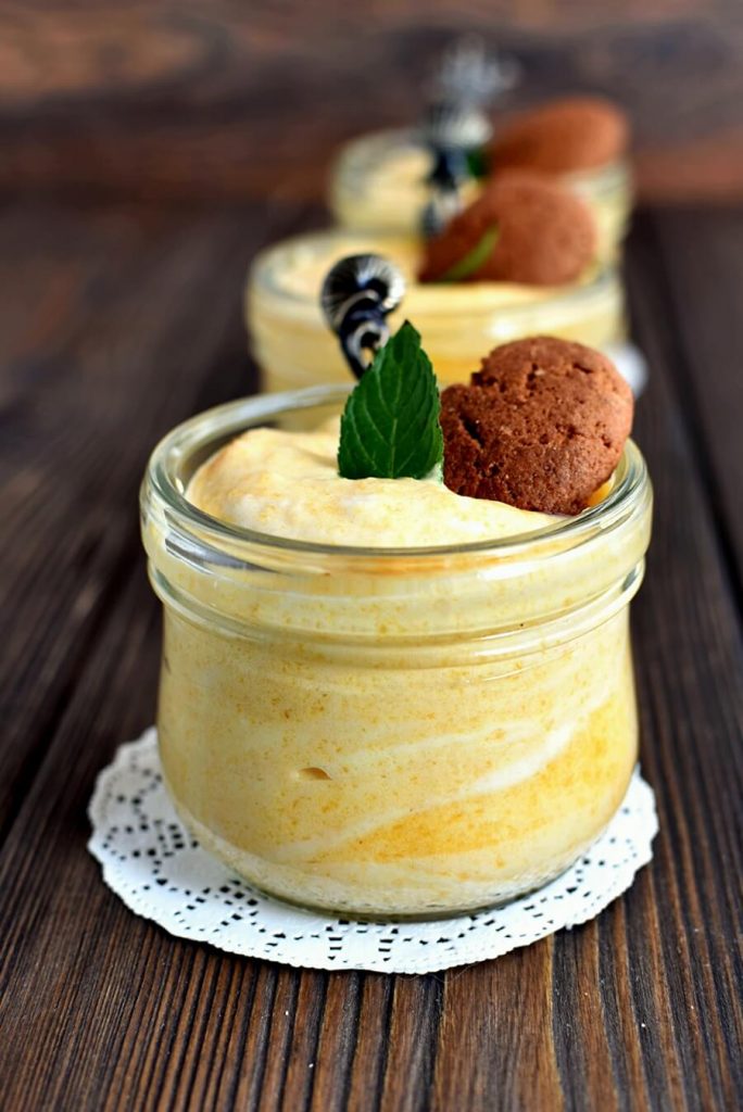 Creamy and Crispy Mousse Dessert