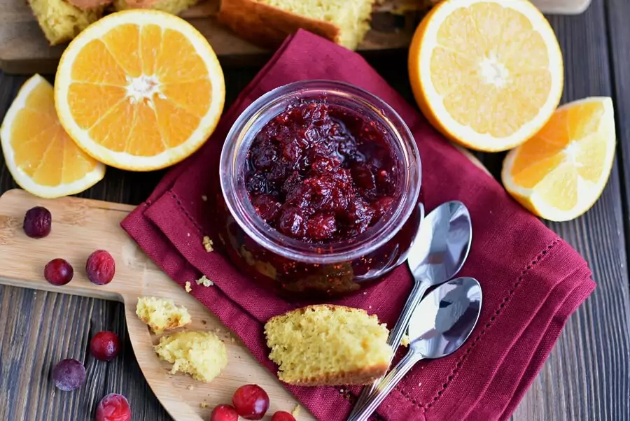Gingery Cranberry Sauce