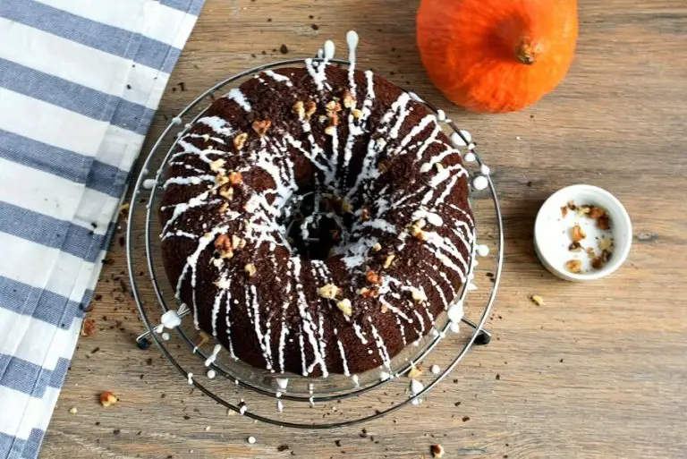 Step 9 - Glazed Chocolate-Pumpkin Bundt Cake