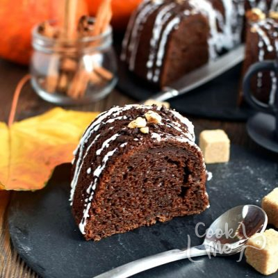 Glazed Chocolate-Pumpkin Bundt Cake Recipe-How To Make Glazed Chocolate-Pumpkin Bundt Cake-Delicious Glazed Chocolate-Pumpkin Bundt Cake