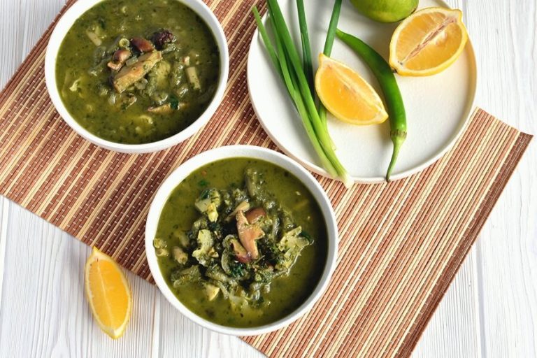 Step 9 - Green Curry Soup