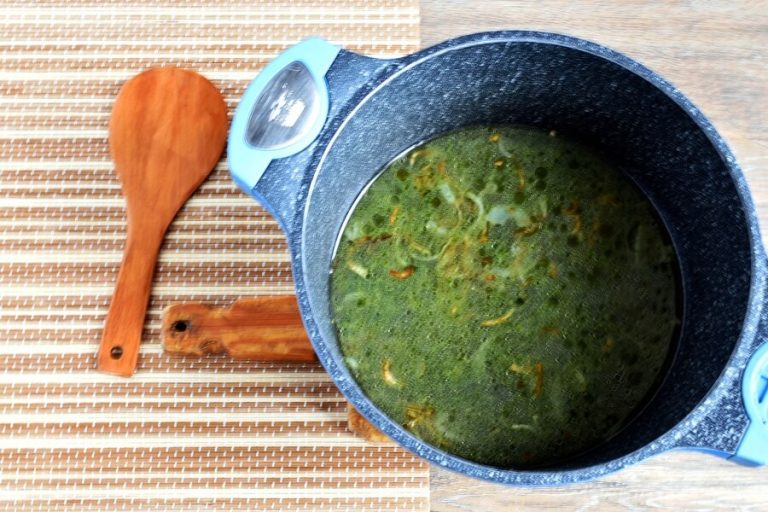Step 3 - Green Curry Soup