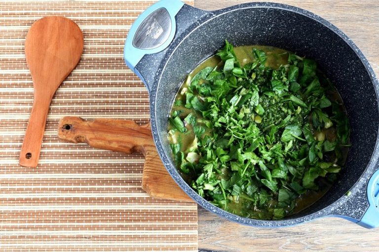Step 8 - Green Curry Soup