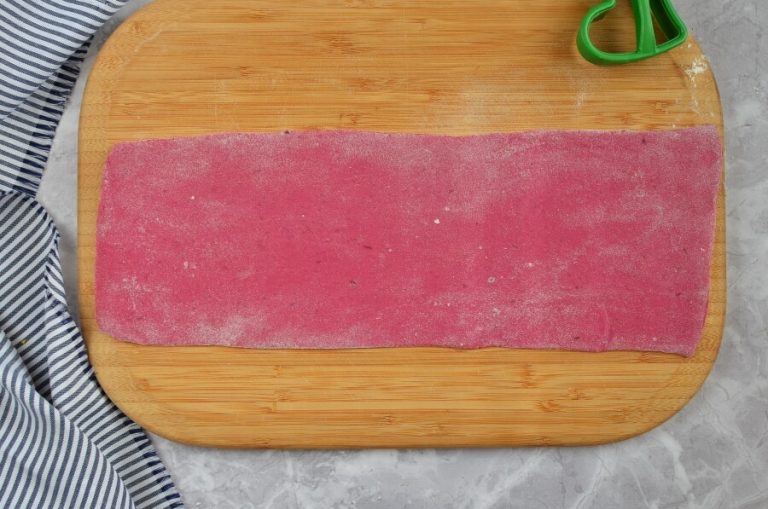 Step 4 - Heart Beet Ravioli