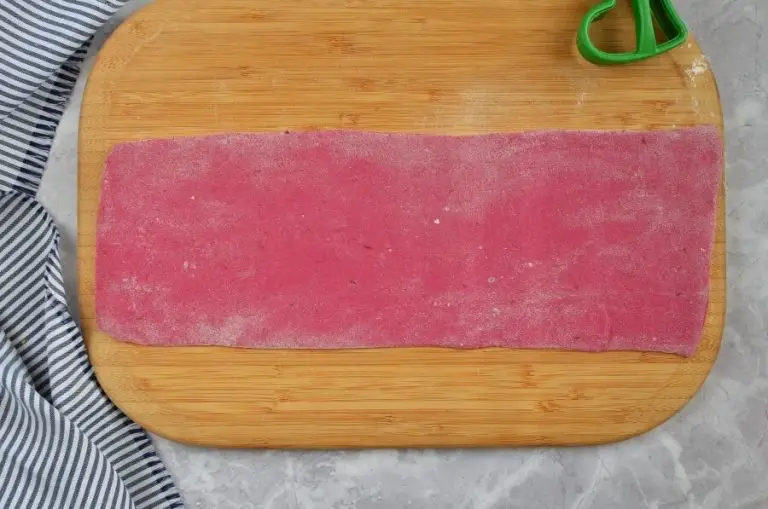 Step 4 - Heart Beet Ravioli