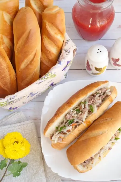 Homemade Hoagie Rolls