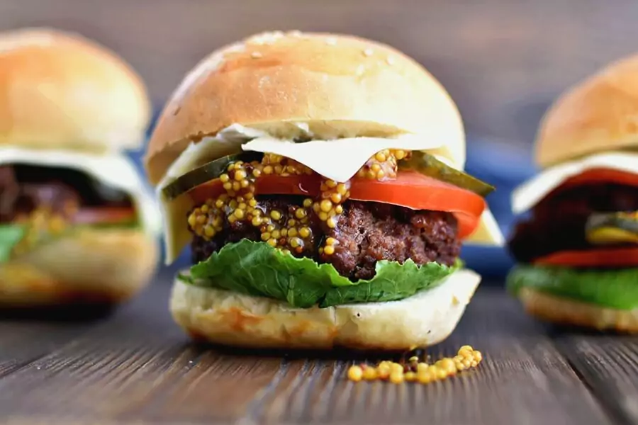 Juicy Oven-Baked Burgers