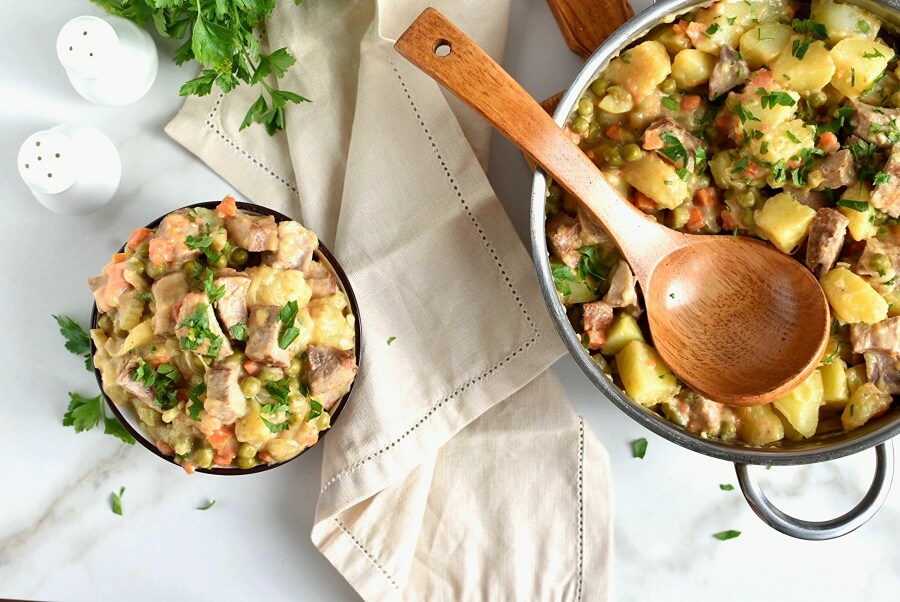 Leftover Pork and Potato Hash Recipe-How To Make Leftover Pork and Potato Hash-Delicious Leftover Pork and Potato Hash