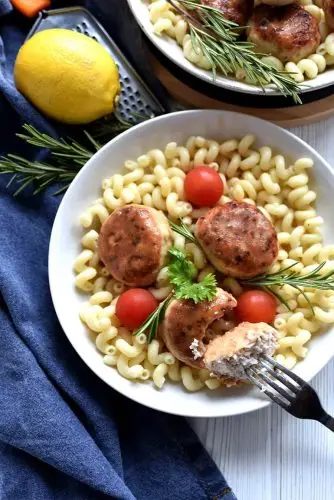 Lemon-Rosemary Turkey Meatballs