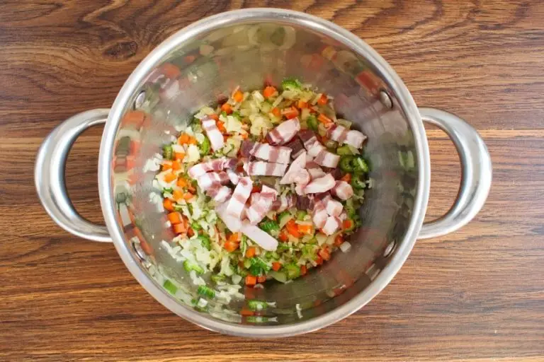Step 2 - Lentil Soup with Salt Pork