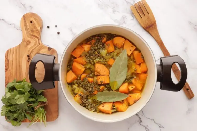 Step 2 - Lentil and Sweet Potato Stew