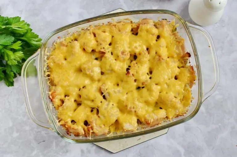 Step 9 - Low Carb Chicken and Cauliflower Casserole