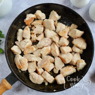Low Carb Chicken and Cauliflower Casserole recipe - step 2