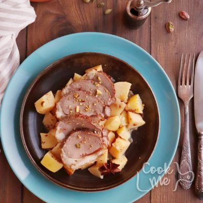 Mediterranean Lamb with Spiced Quince Recipe-How to Make Mediterranean Lamb with Spiced Quince-Middle Eastern Spiced Lamb with Quince