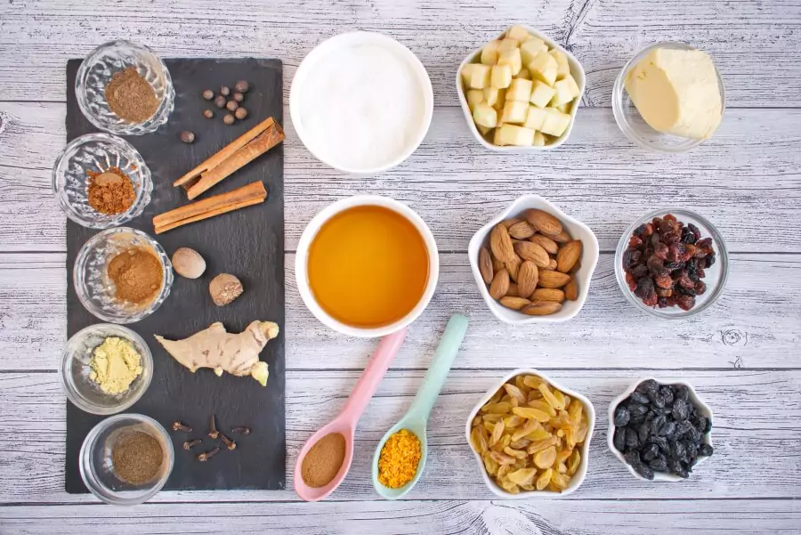 Ingredients for Mincemeat Recipe