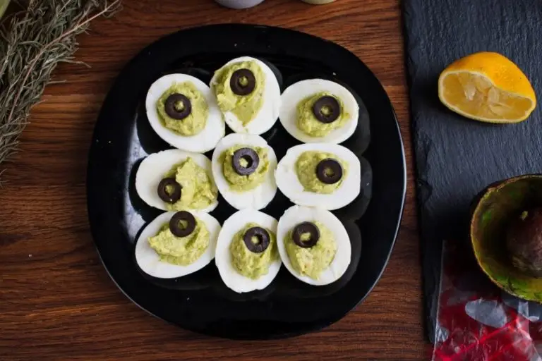 Step 3 - Monster Eyes Deviled Eggs