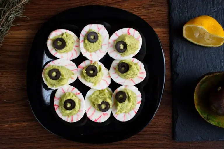 Step 4 - Monster Eyes Deviled Eggs