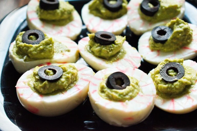 Step 5 - Monster Eyes Deviled Eggs