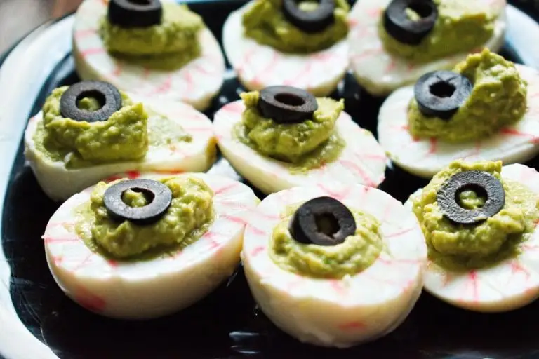 Step 5 - Monster Eyes Deviled Eggs