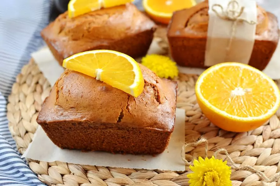 Orange Ginger Honey Cakes