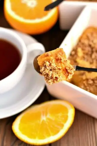 Orange Pumpkin Custards