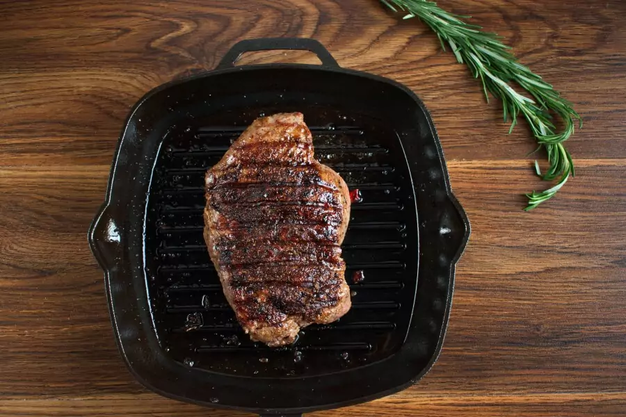 Pan-Seared Flat Iron Steak