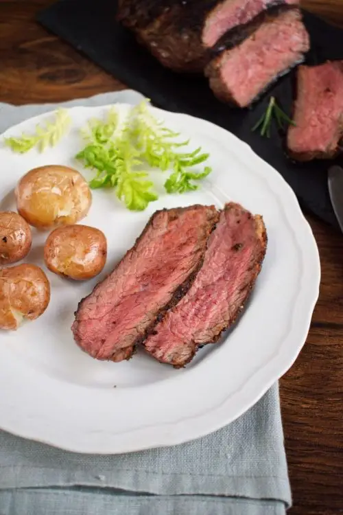 Pan-Seared Flat Iron Steak