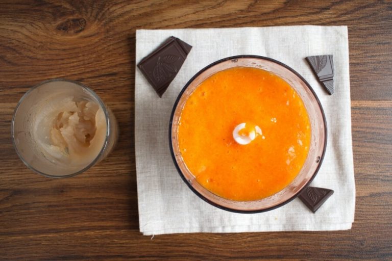Step 7 - Persimmon Panna Cotta