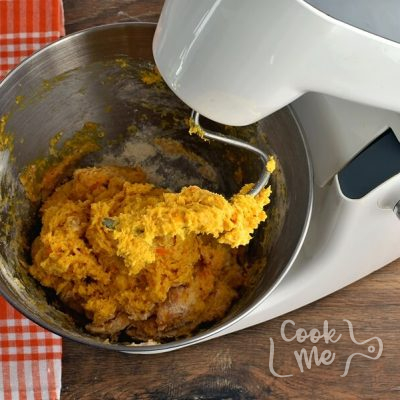 Pumpkin Soft Fluffy Dinner Rolls recipe - step 1