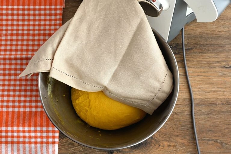 Step 2 - Pumpkin Soft Fluffy Dinner Rolls