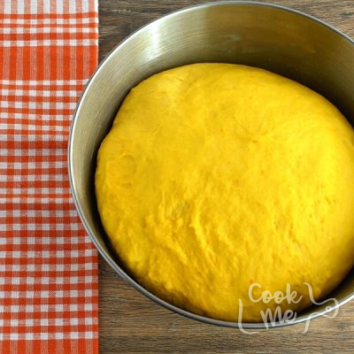 Pumpkin Soft Fluffy Dinner Rolls recipe - step 2