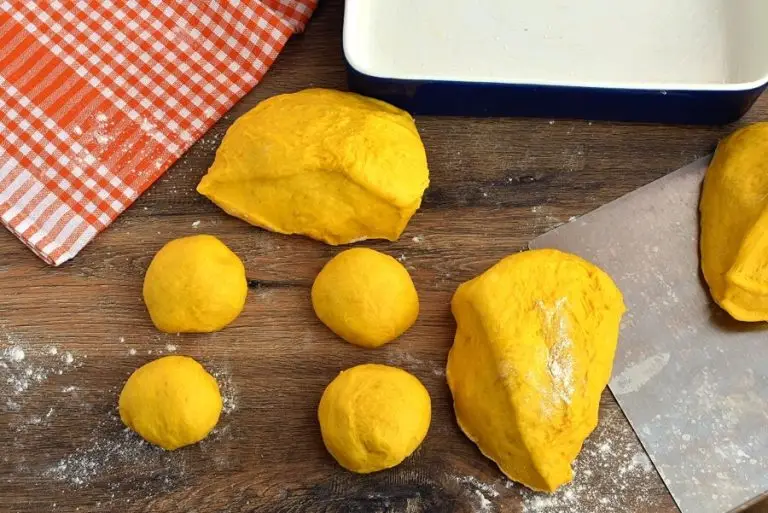 Step 5 - Pumpkin Soft Fluffy Dinner Rolls