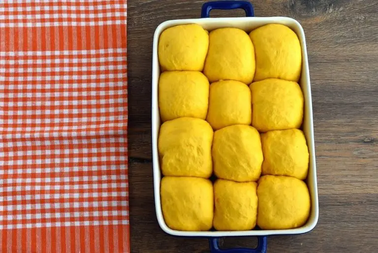 Step 5 - Pumpkin Soft Fluffy Dinner Rolls