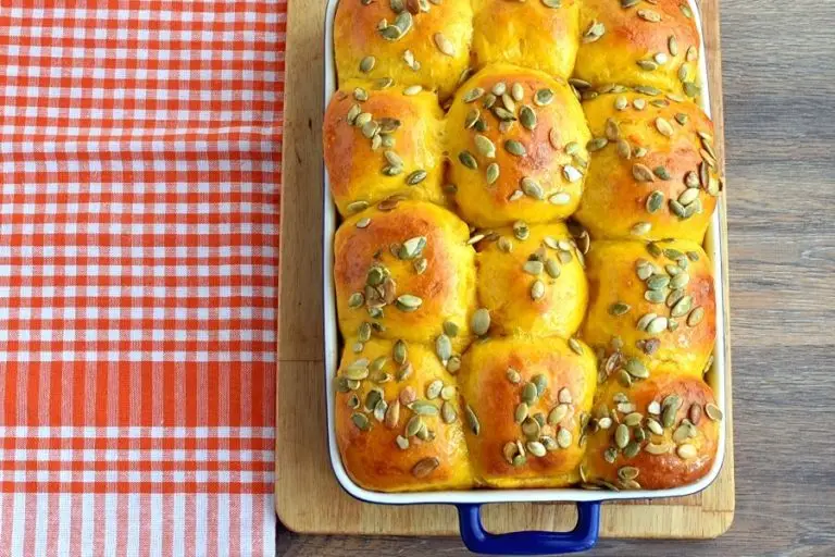 Step 7 - Pumpkin Soft Fluffy Dinner Rolls