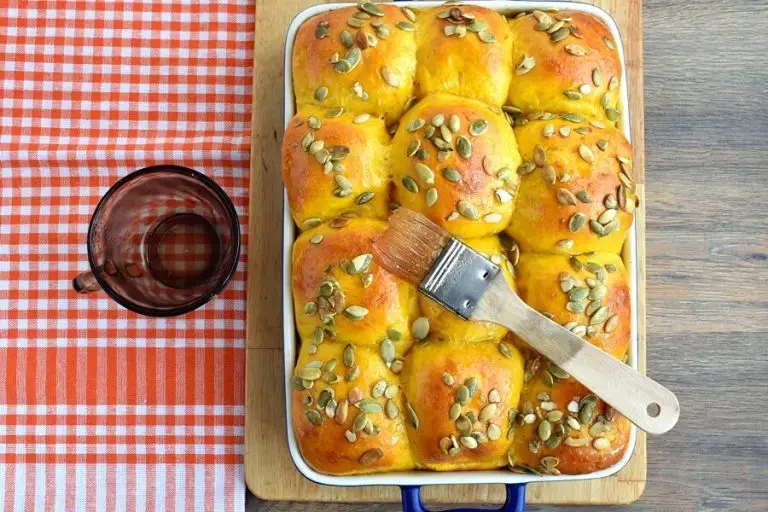 Step 8 - Pumpkin Soft Fluffy Dinner Rolls