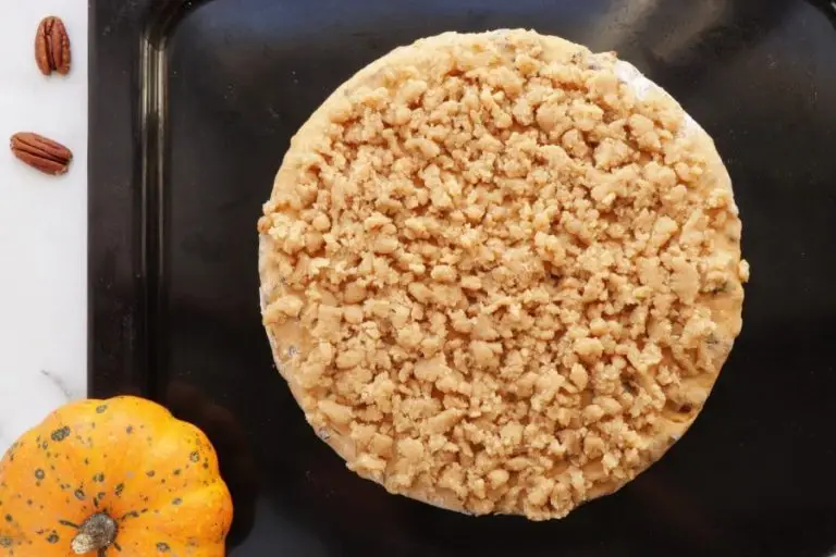 Step 8 - Pumpkin Pecan Scones with Brown Sugar Streusel