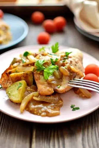 Quick Roast Chicken & Root Vegetables