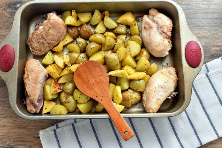 Step 6 - Quick Roast Chicken & Root Vegetables