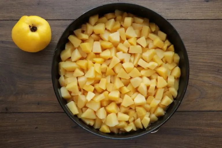 Step 8 - Quince Cake