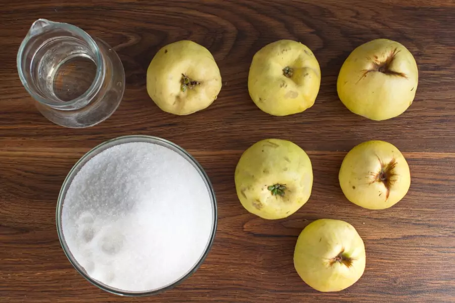 Ingredients for Quince Paste