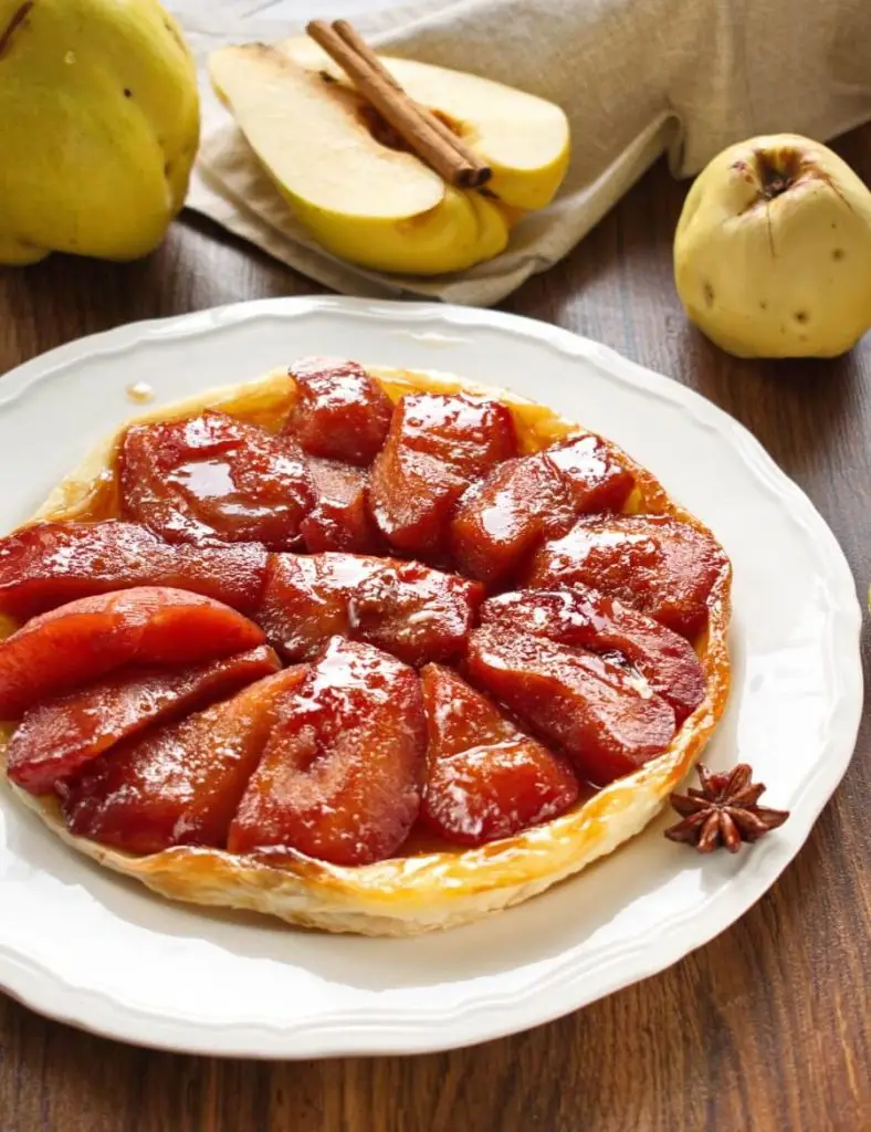 Quince Tarte Tatin