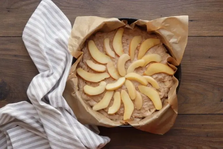 Step 11 - Quince and Marzipan Cake