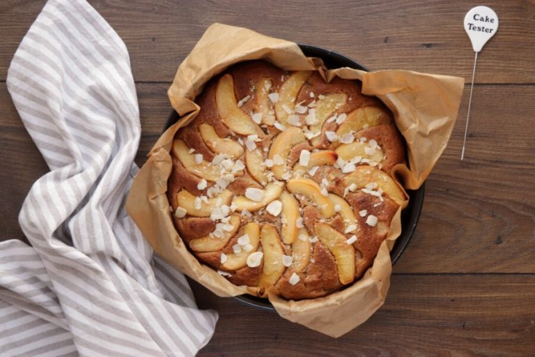 Step 12 - Quince and Marzipan Cake