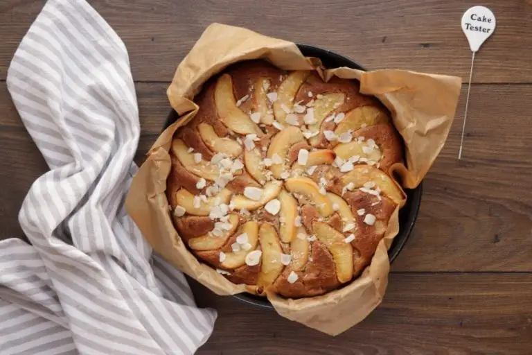 Step 12 - Quince and Marzipan Cake