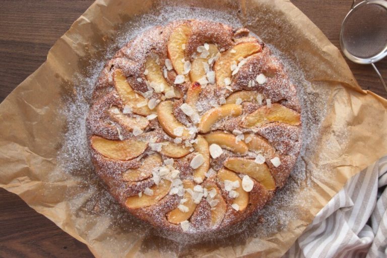 Step 13 - Quince and Marzipan Cake